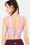 Amante Padded High Impact Anti Microbial Sports Bra  - Digital Lavender — thumbnail 3